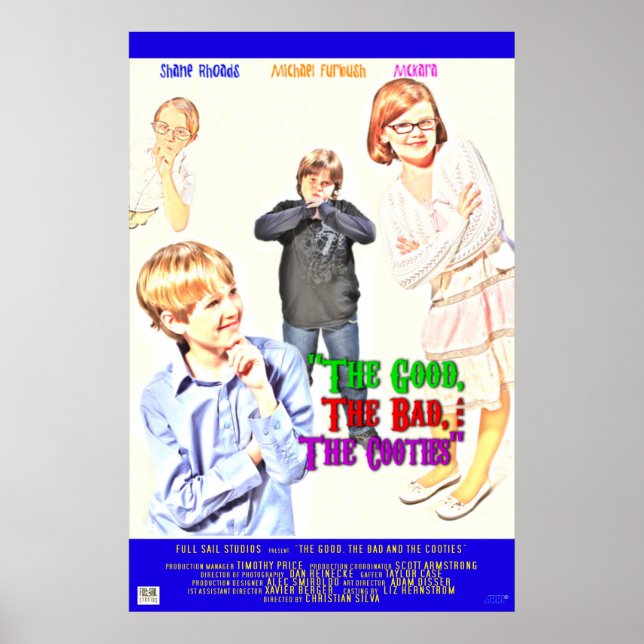 The Good, The Bad, & The Cooties Poster (Front)