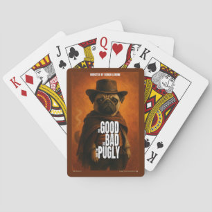 The Good the Bad & the Pugly Movie Parody Poker Cards