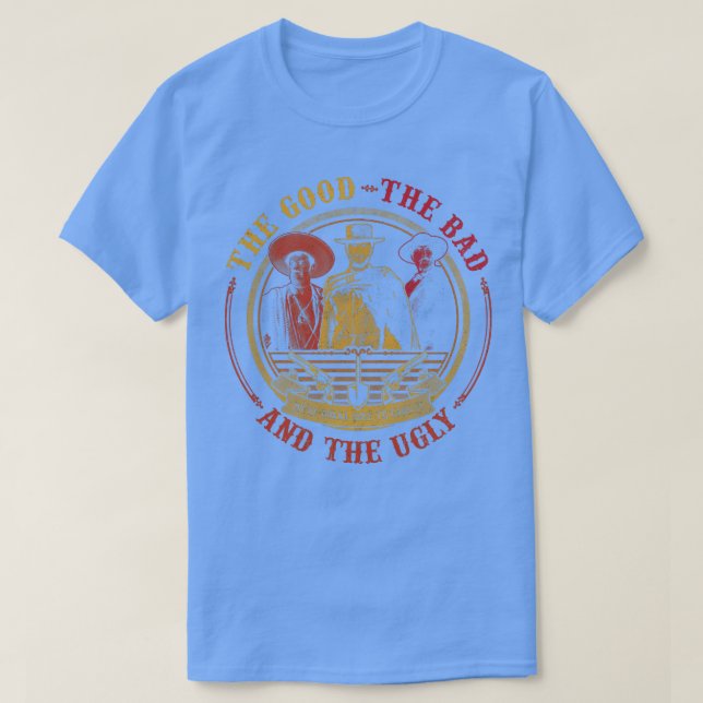 The Good The Bad The Ugly Iconic T-Shirt (Design Front)