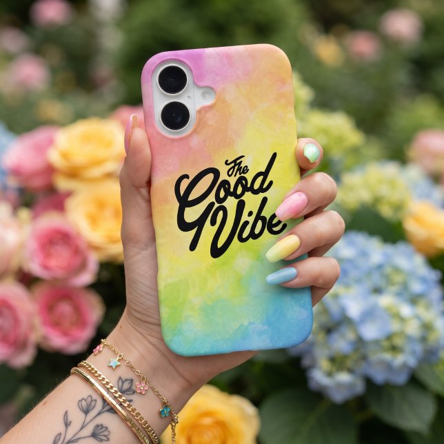 The Good Vibe iPhone Case (Creator Uploaded)