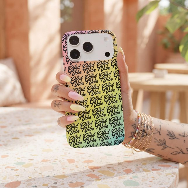 The Good Vibe iPhone Case (Creator Uploaded)