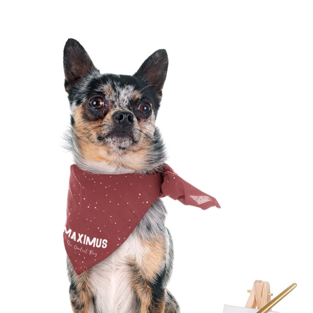 The Goodest Boy (Girl) | Monogram Pet Bandana (Creator Uploaded)