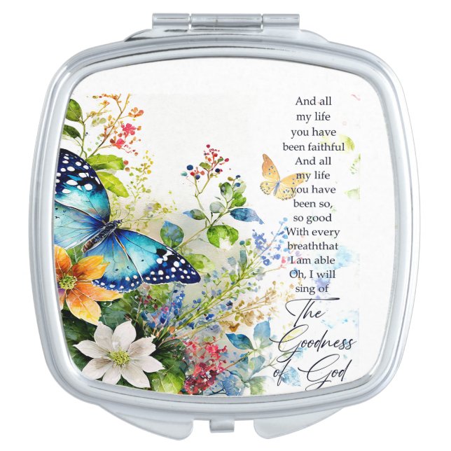The goodness of God Compact Mirror (Front)
