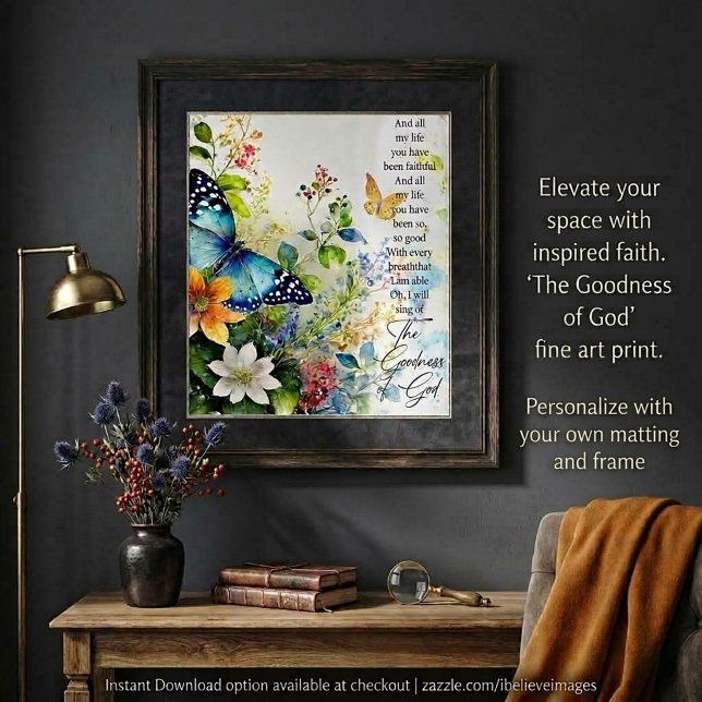 The goodness of god poster (Creator Uploaded)