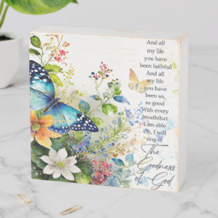 The goodness of God Wooden Box Sign