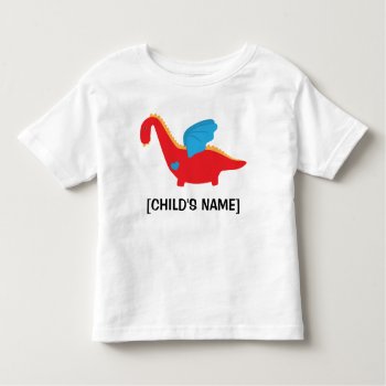 The Goofy Dragon Toddler T-shirt by artladymanor at Zazzle