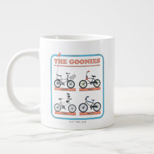 The Goonies Bicycle Chart Giant Coffee Mug