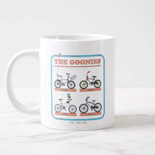 The Goonies Bicycle Chart Giant Coffee Mug