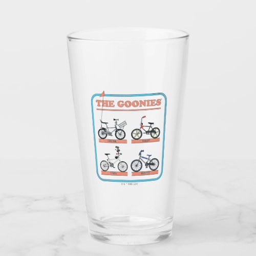 The Goonies Bicycle Chart Glass