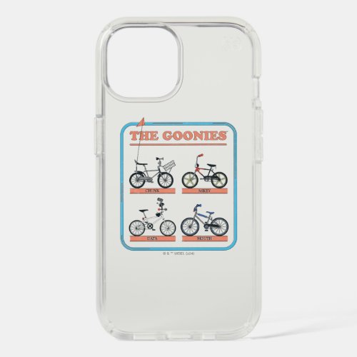 The Goonies Bicycle Chart iPhone 15 Case