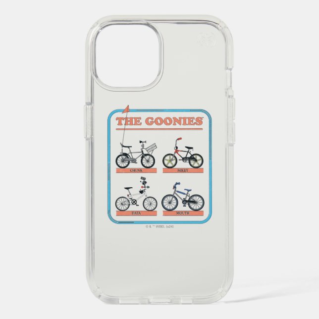 The Goonies Bicycle Chart Speck iPhone Case (Front)