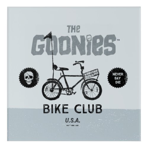 The Goonies Bike Club USA Acrylic Print