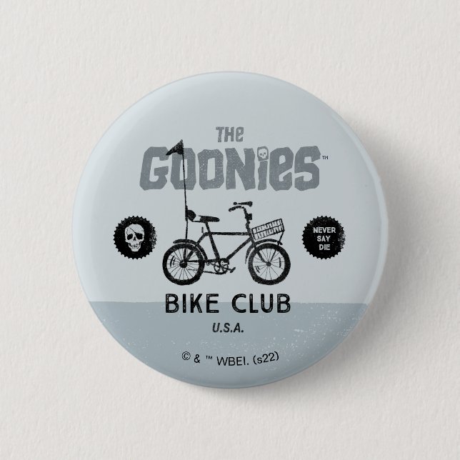 The Goonies Bike Club U.S.A. Button (Front)