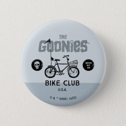 The Goonies Bike Club USA Button