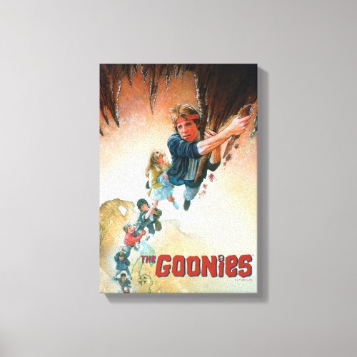 The Goonies Cave Theatrical Art Canvas Print
