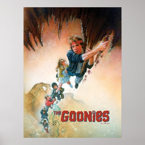 The Goonies Cave Theatrical Art Poster