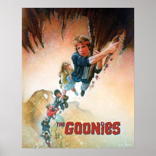 The Goonies Cave Theatrical Art Poster