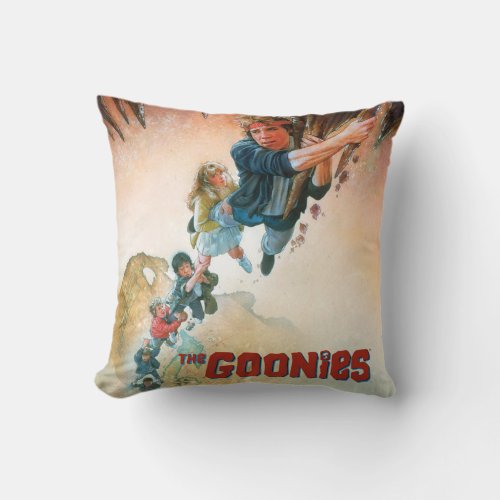 The Goonies Cave Theatrical Art Throw Pillow