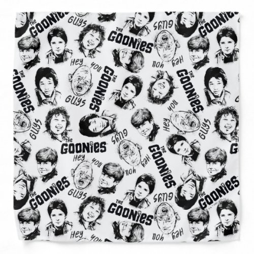 The Goonies Characters Pattern Bandana