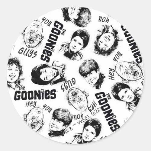 The Goonies Characters Pattern