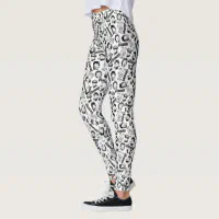 HARRY POTTER™ Artifacts Line Art Pattern Leggings