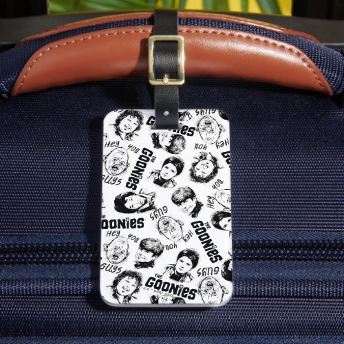 The Goonies Characters Pattern Luggage Tag
