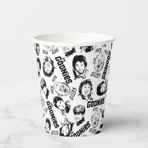 The Goonies Characters Pattern Paper Cups