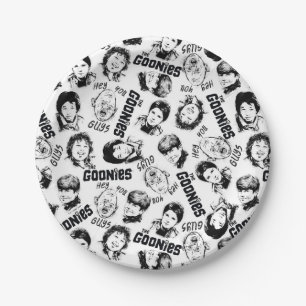 The Goonies Characters Pattern Paper Plates