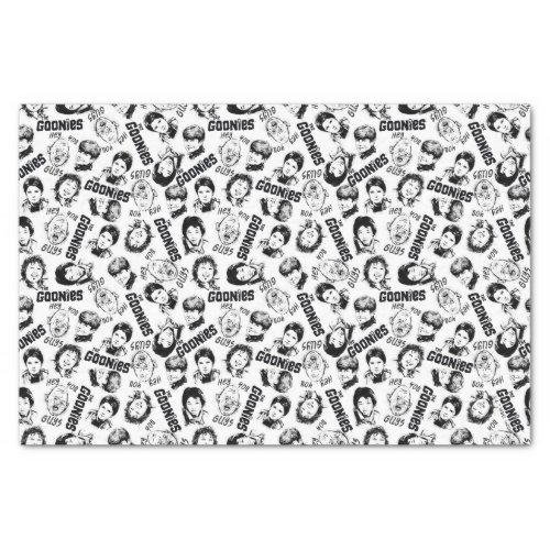 The Goonies Characters Pattern Tissue Paper