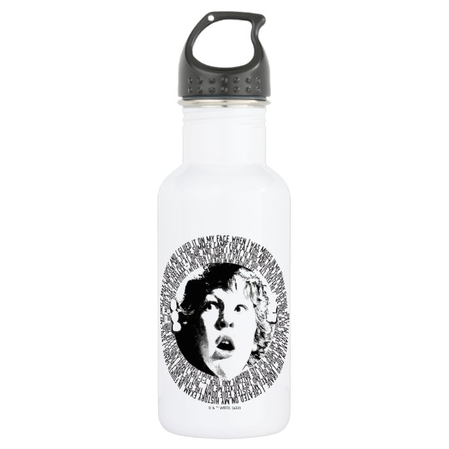 The Goonies Chunk Confession Graphic Stainless Steel Water Bottle (Front)