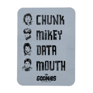 The Goonies   Chunk, Mikey, Data, Mouth Magnet