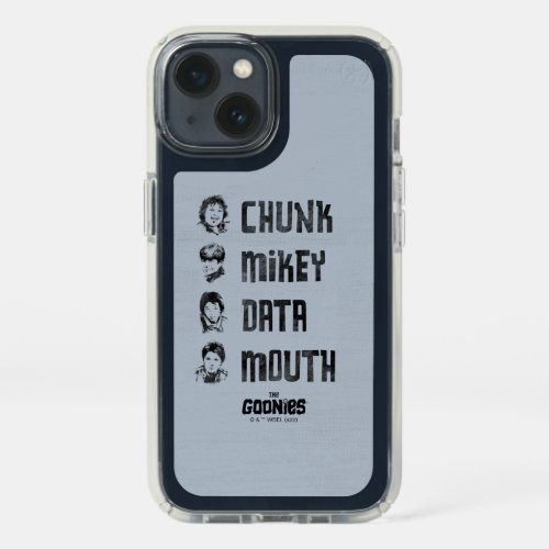 The Goonies  Chunk Mikey Data Mouth Speck iPhone 13 Case