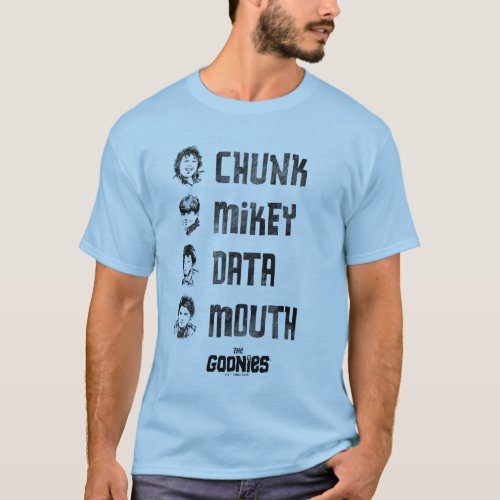 The Goonies  Chunk Mikey Data Mouth T_Shirt