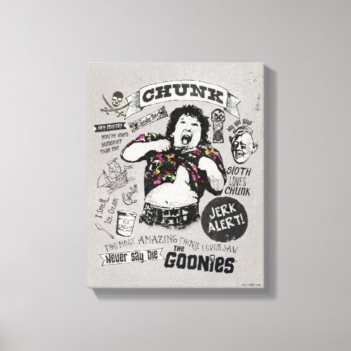 The Goonies Chunk Retro Collage