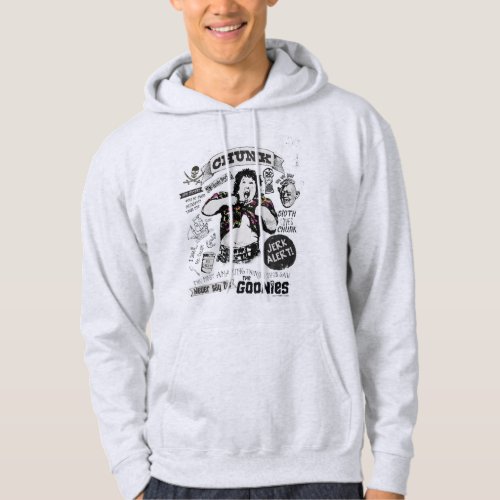 The Goonies Chunk Retro Collage Hoodie