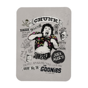 The Goonies Chunk Retro Collage Magnet