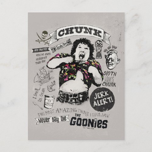 The Goonies Chunk Retro Collage
