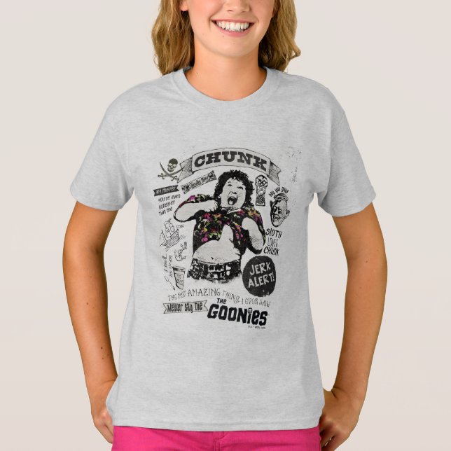 The Goonies Chunk Retro Collage T-Shirt (Front)