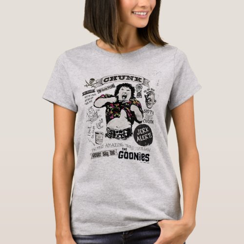 The Goonies Chunk Retro Collage T_Shirt