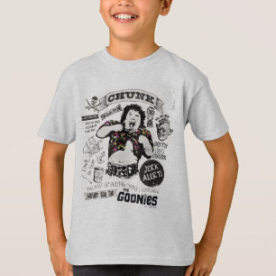 The Goonies Chunk Retro Collage T-Shirt