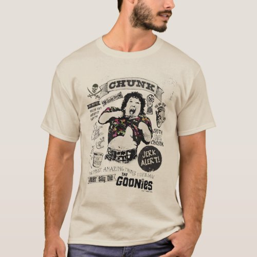 The Goonies Chunk Retro Collage T_Shirt