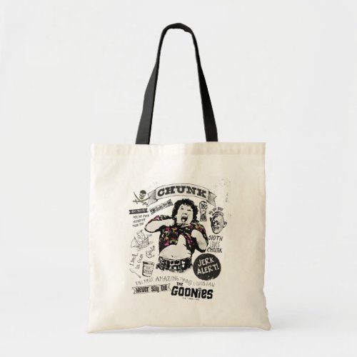 The Goonies Chunk Retro Collage Tote Bag