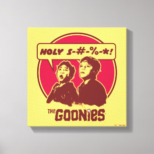 The Goonies Data Expletive Canvas Print