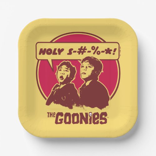 The Goonies Data Expletive Paper Plates