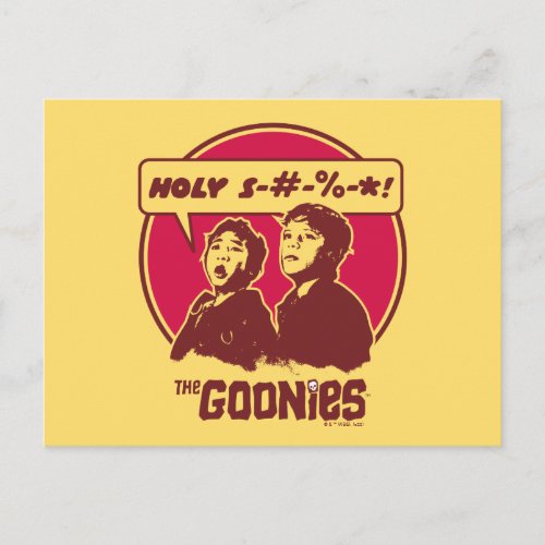 The Goonies Data Expletive Postcard