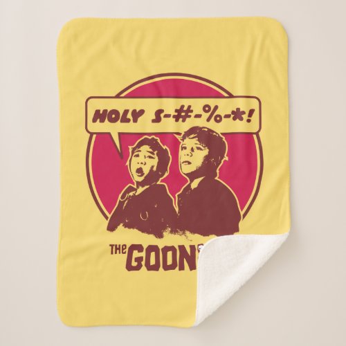 The Goonies Data Expletive Sherpa Blanket