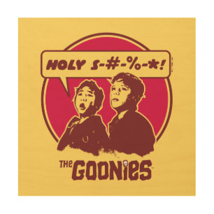 The Goonies Data Expletive Wood Wall Art