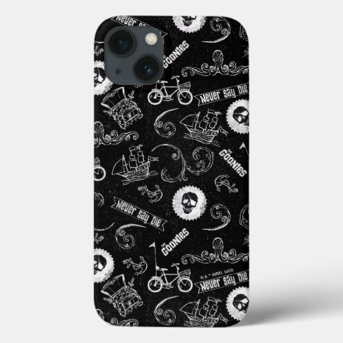The Goonies Icons Pattern iPhone 13 Case