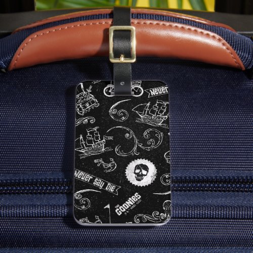 The Goonies Icons Pattern Luggage Tag