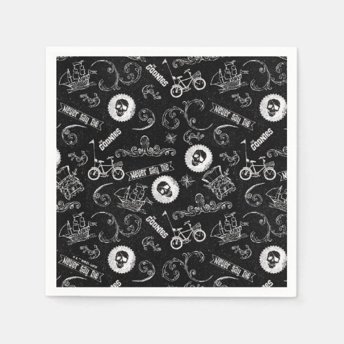 The Goonies Icons Pattern Napkins